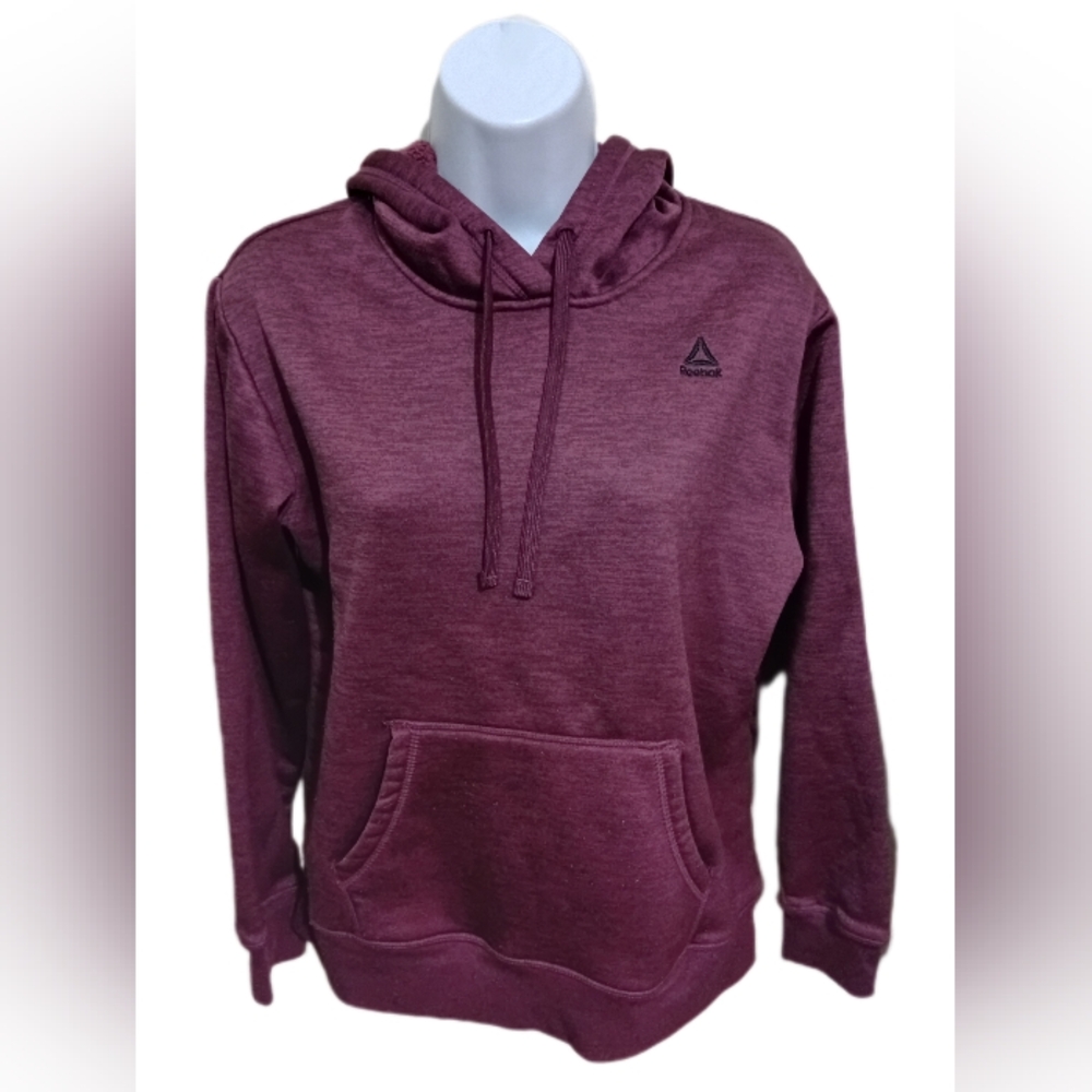 Reebok Purple Pullover Hoodie Sweatshirt